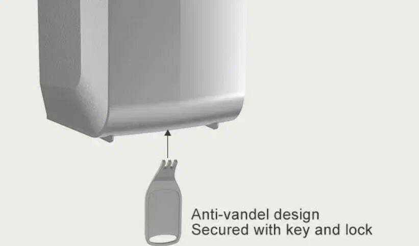 Автоматический освежитель воздуха WisePro K410-AH30-B НАЛИВНОЙ 300 мл программируемый Черный / 71205