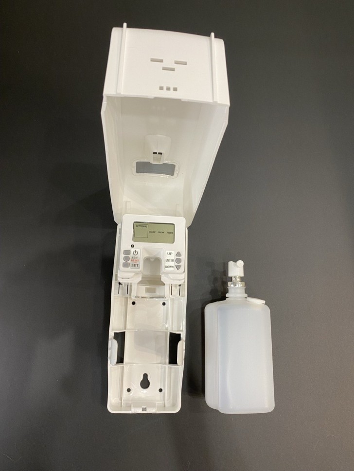 Автоматический освежитель воздуха WisePro K410-AH30-W НАЛИВНОЙ 300 мл программируемый Белый / 71200