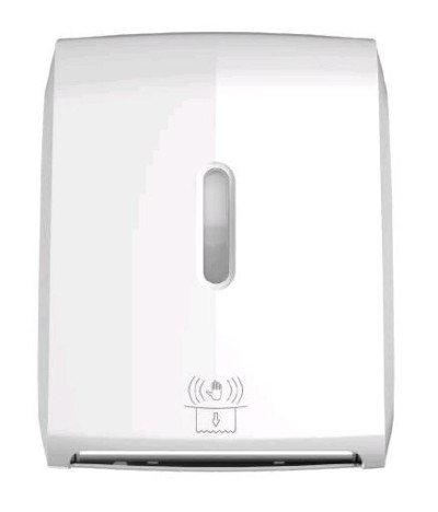 Диспенсер рулонных бумажных полотенец WisePro K660A-W со втулкой автоматичес ...