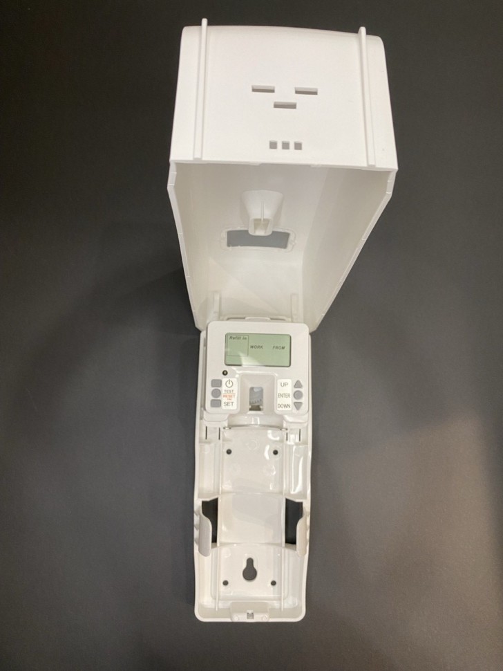 Автоматический освежитель воздуха АЭРОЗОЛЬНЫЙ  программируемый Белый WisePro K110-AH10-W / 71002