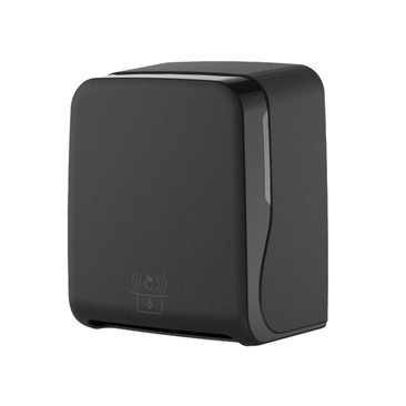 Диспенсер рулонных бумажных полотенец WisePro M660A-B со втулкой автоматический Черный / 72802