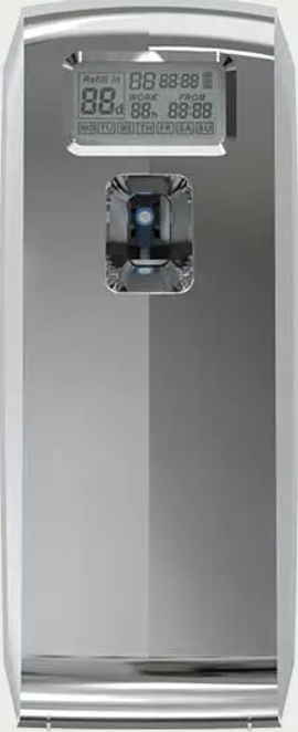 Автоматический освежитель воздуха программируемый АЭРОЗОЛЬНЫЙ Хром WisePro K110-AH10-С / 71001