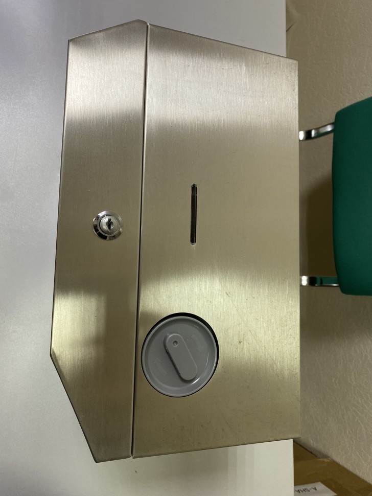 Диспенсер рулонных полотенец WisePro CZQ25K1-Brushed Металл Матовая сталь / 77-2