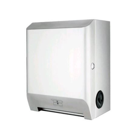 Диспенсер рулонных полотенец WisePro CZQ25K2-Brushed Металл Матовая сталь / 77-22