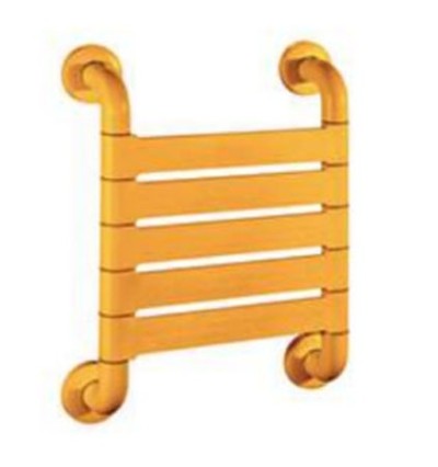 Поручень для людей с ограниченными возможностями WisePro 49 см двойной метал ...