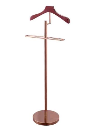 Вешалка для одежды костюмная напольная премиум деревянная WisePro / 83-3