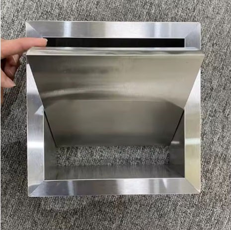 Встраиваемая крышка в столешницу поворотная над урной WisePro нерж сталь / 79-31