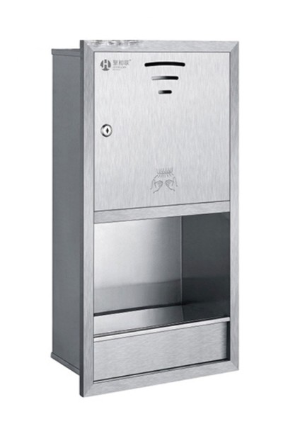 Встраиваемая сушилка для рук WisePro Нерж сталь Матовая сталь / 79-14