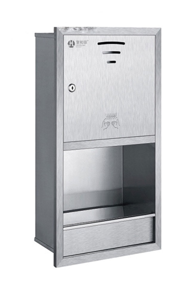 Встраиваемая сушилка для рук WisePro Нерж сталь Матовая сталь / 79-14