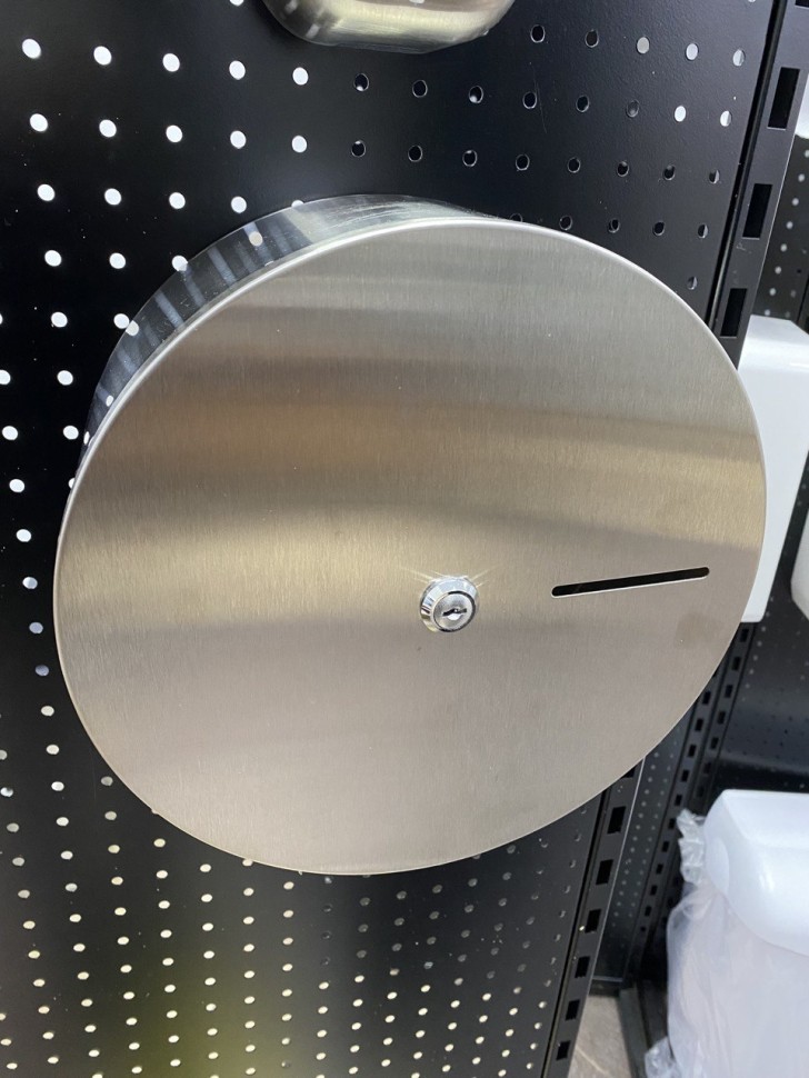 Диспенсер туалетной бумаги Металл Матовая сталь WisePro JZH275K / 77-11