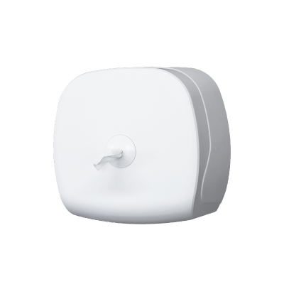 Диспенсер туалетной бумаги с центральной вытяжкой WisePro M680-W пластик бел ...