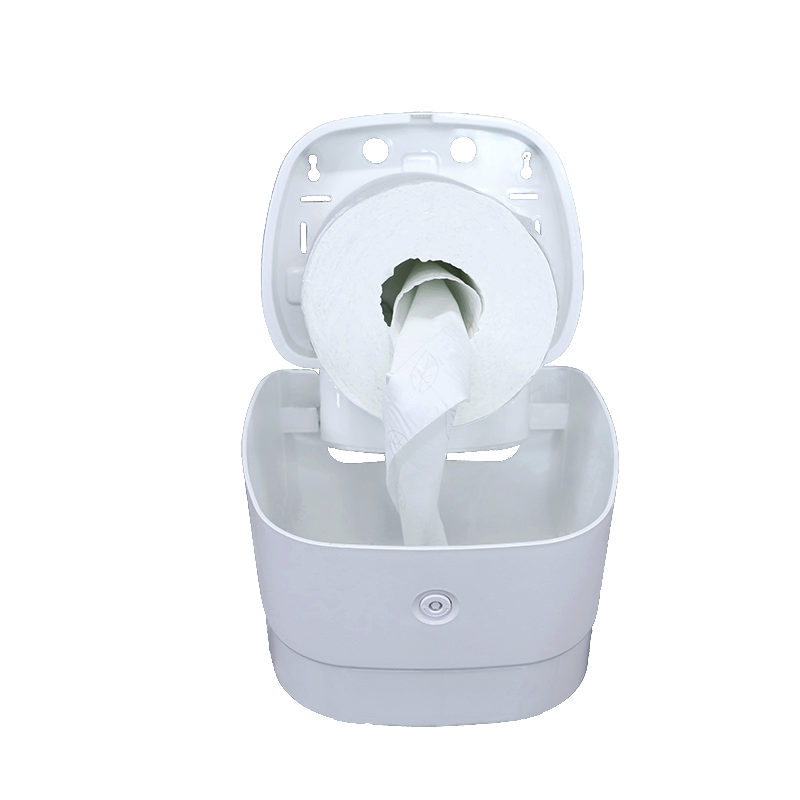 Диспенсер туалетной бумаги с центральной вытяжкой WisePro M680-W пластик белый / 72515