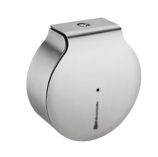 Диспенсер туалетной бумаги с центральной вытяжкой WisePro нерж сталь / 77-61