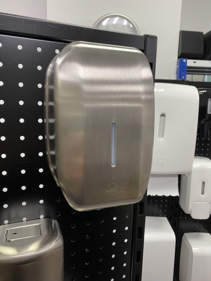 Дозатор для АНТИСЕПТИКА сенсорный WisePro ZYQ120-X-Brushed Металл Матовая сталь 1200 мл / 77-6