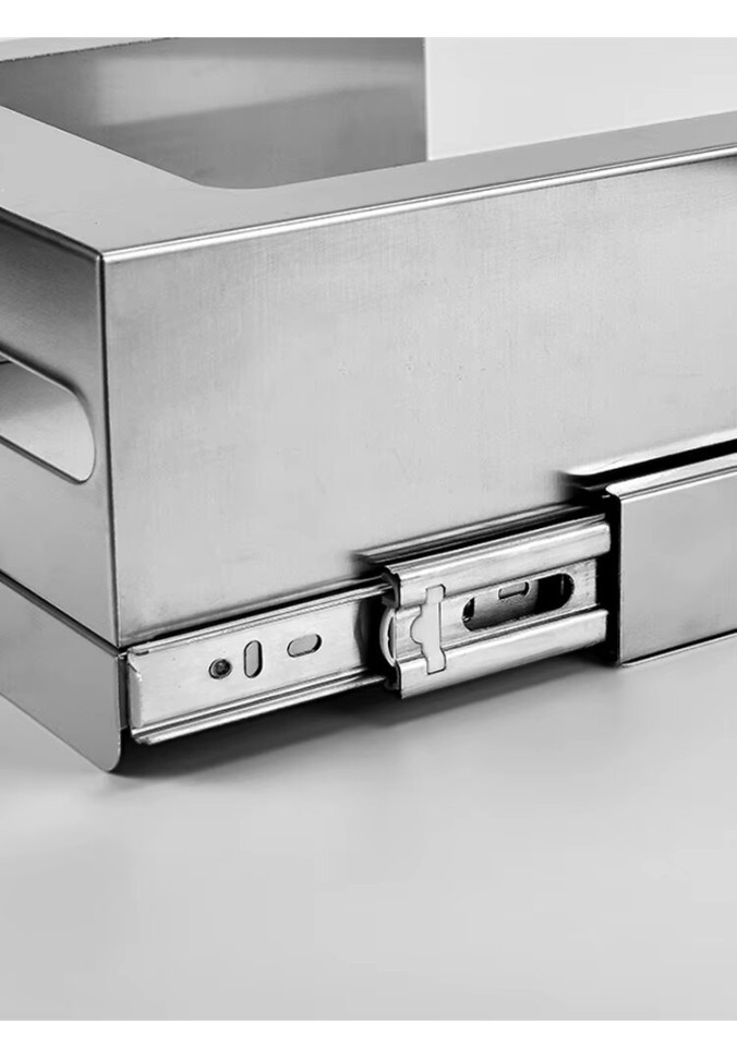 Встраиваемый блок выдвижной сушилка для рук+диспенсер полотенец+дозатор мыла WisePro за зеркалом Нерж сталь матовая сталь / 78-4