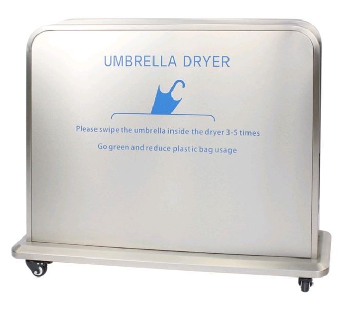 Сушилка для влажных зонтов от дождя WisePro Нерж сталь горизонтальный / 81-1