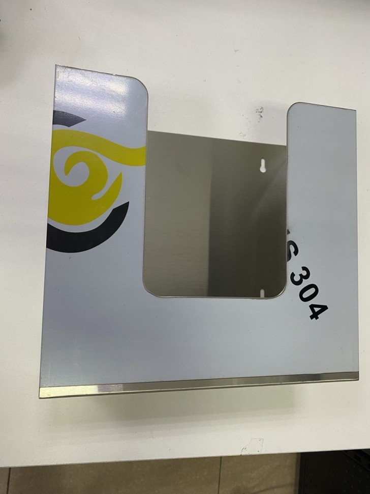 Встраиваемый диспенсер листовых полотенец v и z сложения WisePro за зеркалом Нерж сталь Матовая сталь / 78-9