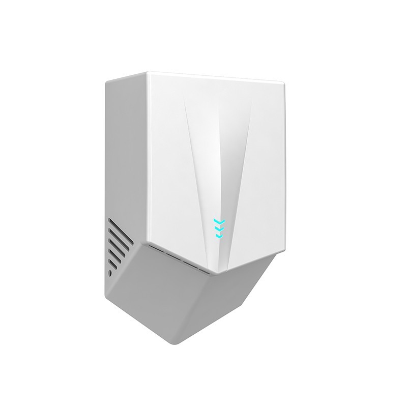 Сушилка для рук 150 м/с Скоростная 1300Вт Пластик Белая / WisePro  K2022B-W