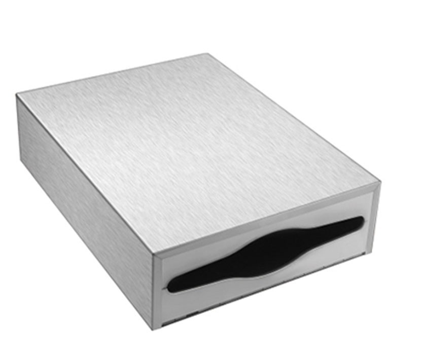 Встраиваемый диспенсер листовых полотенец v и z сложения за зеркалом WisePro металл матовая сталь / 79-21