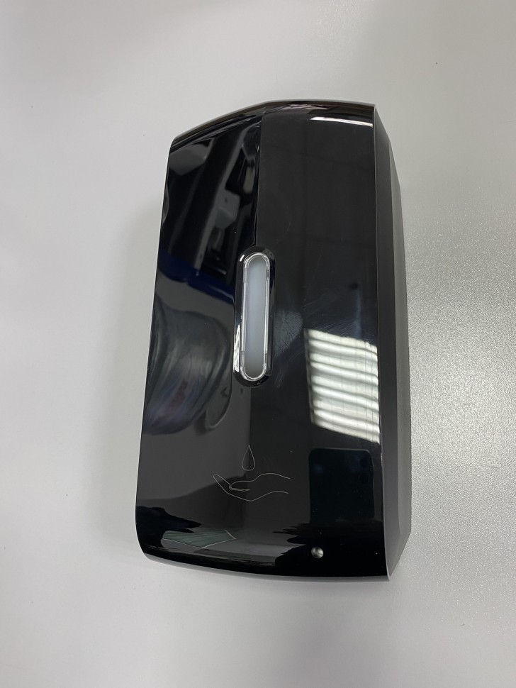 Дозатор для жидкого МЫЛА и ГЕЛЯ WisePro K210A-BS наливной автоматический 1000 мл, черный / 71115