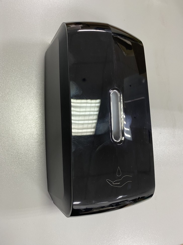 Дозатор для жидкого МЫЛА и ГЕЛЯ WisePro K210A-BS наливной автоматический 1000 мл, черный / 71115