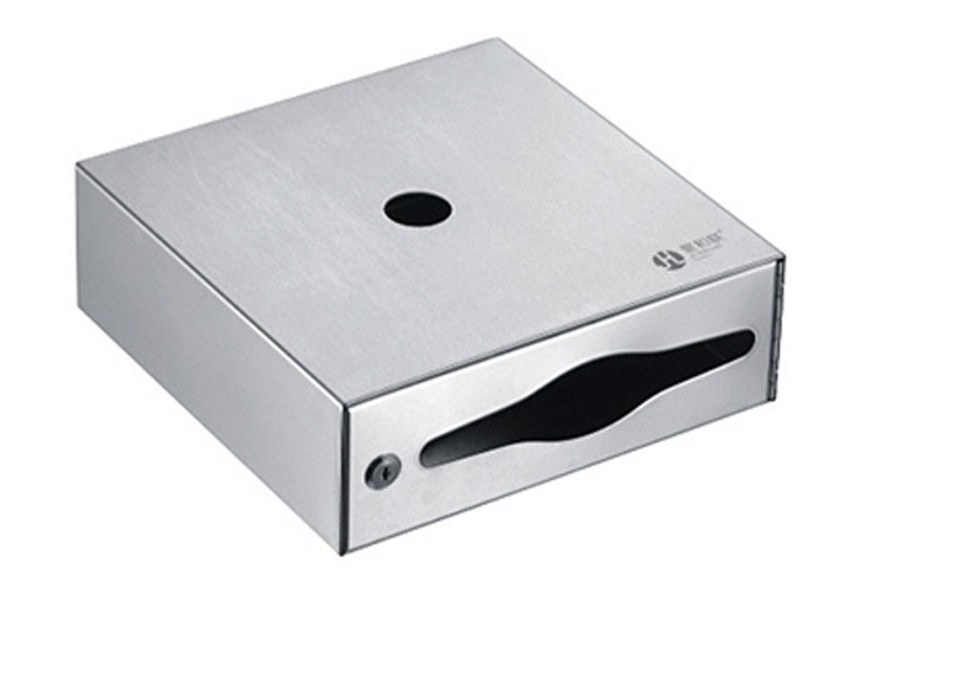 Встраиваемый диспенсер листовых полотенец v и z сложения за зеркалом WisePro Нерж сталь Матовая сталь / 79-20