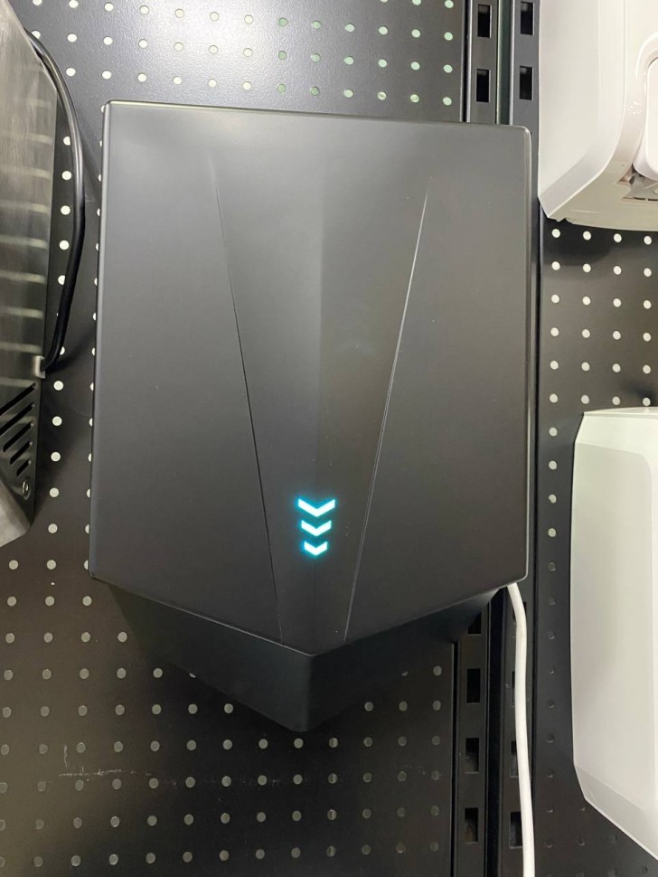 Сушилка для рук 150 м/с Скоростная 1300Вт Пластик Черная / WisePro K2022B-B