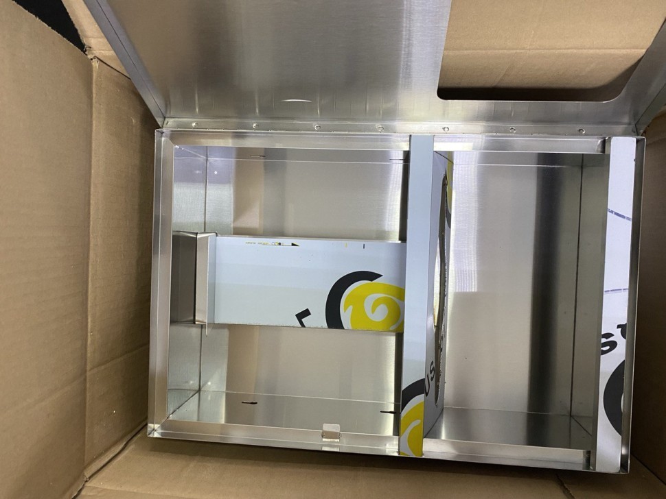 Встраиваемый диспенсер листовых полотенец WisePro Нерж сталь / 79-1