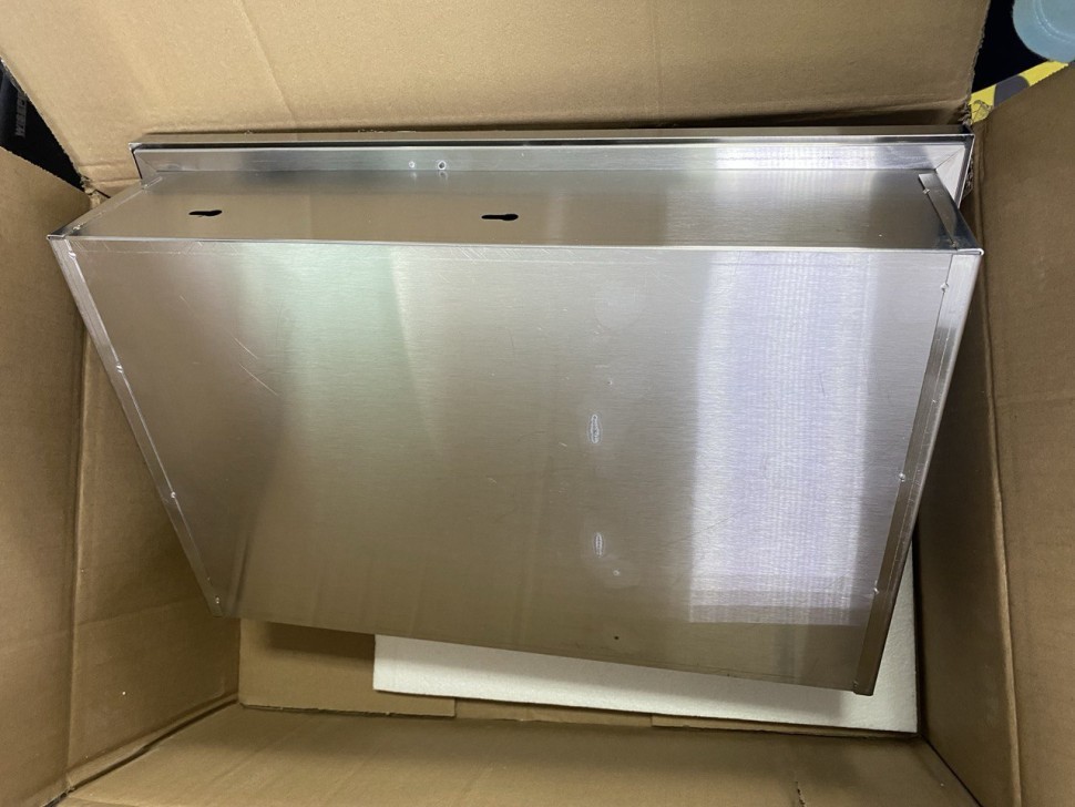 Встраиваемый диспенсер листовых полотенец WisePro Нерж сталь / 79-1