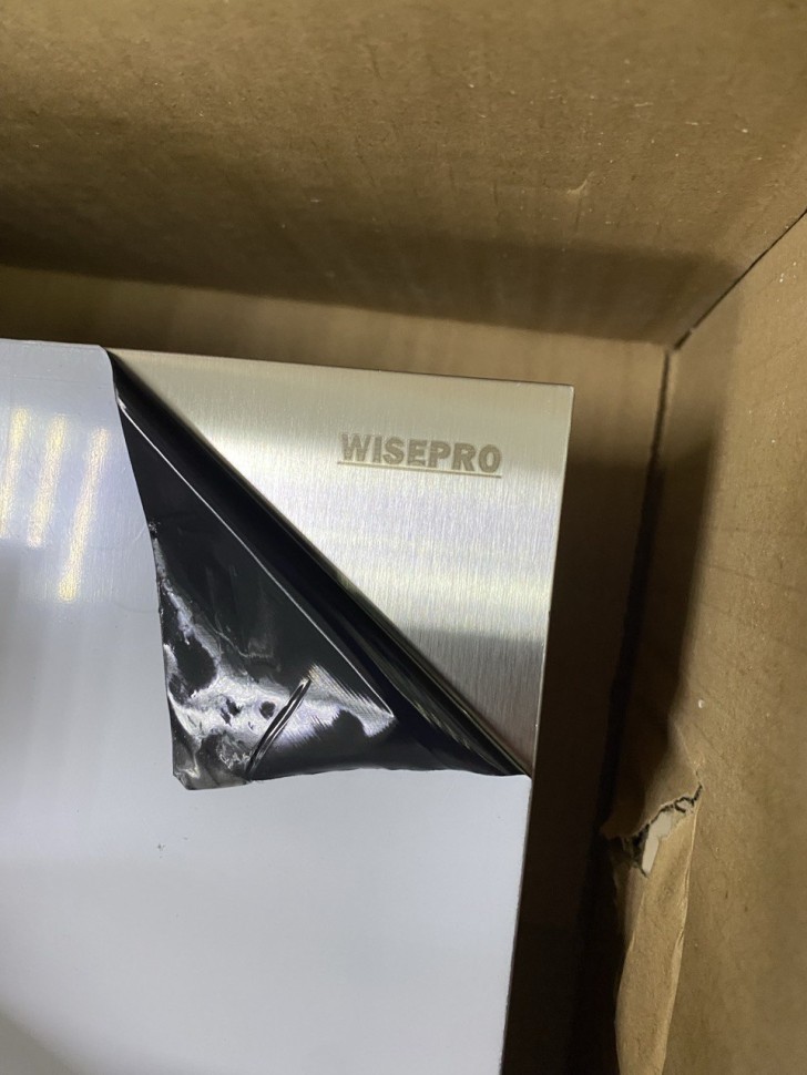 Встраиваемый диспенсер листовых полотенец WisePro Нерж сталь / 79-1