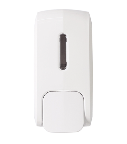 Дозатор для жидкого МЫЛА и ГЕЛЯ WisePro K220M-WS наливной механический 500 мл, белый / 71050