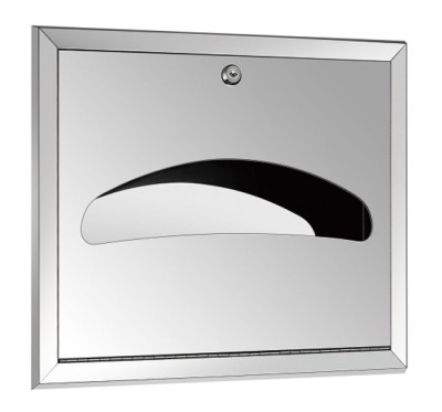 Встраиваемый диспенсер покрытий на унитаз 1/2 покрытия WisePro Нерж сталь /  ...