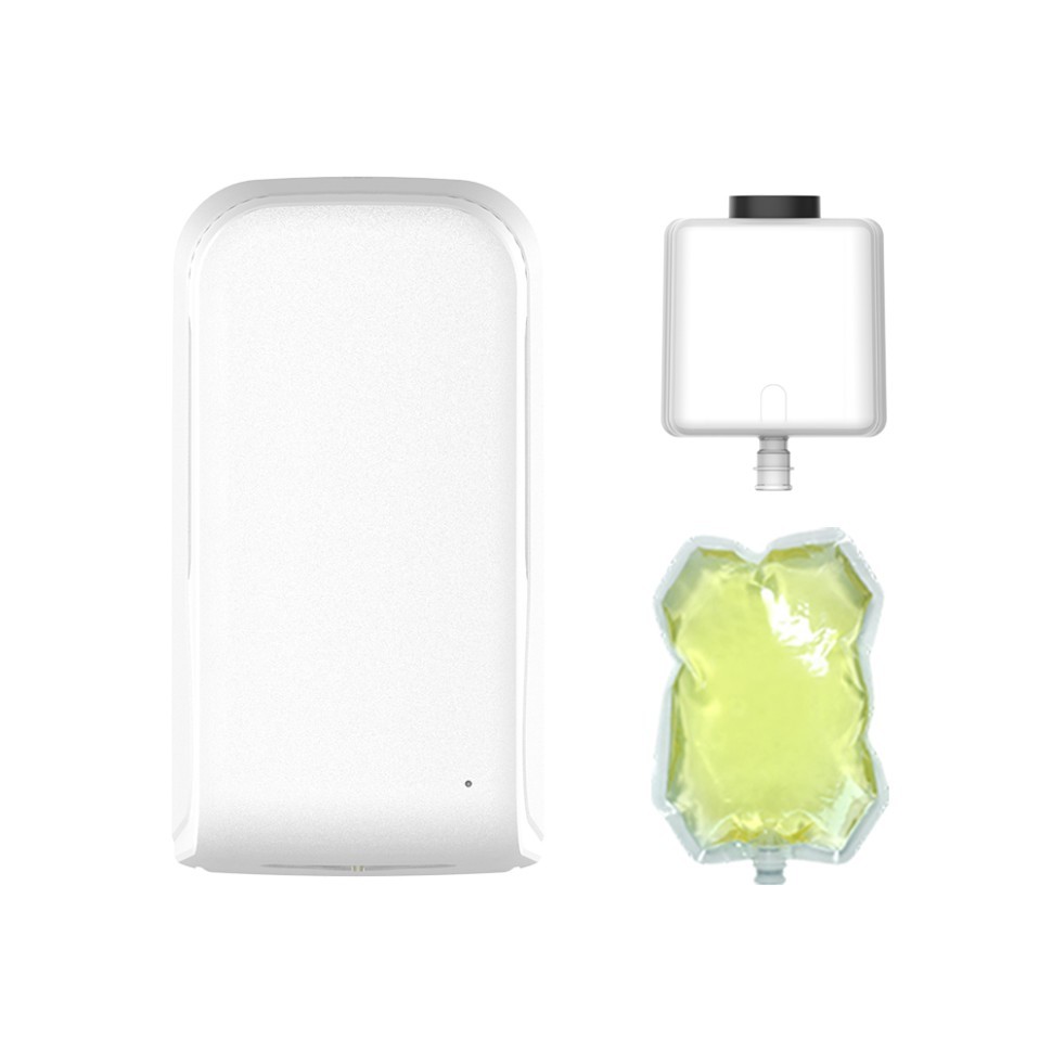 Дозатор для жидкого МЫЛА и ГЕЛЯ WisePro M240A-WS наливной автоматический 1000 мл, белый / 72100
