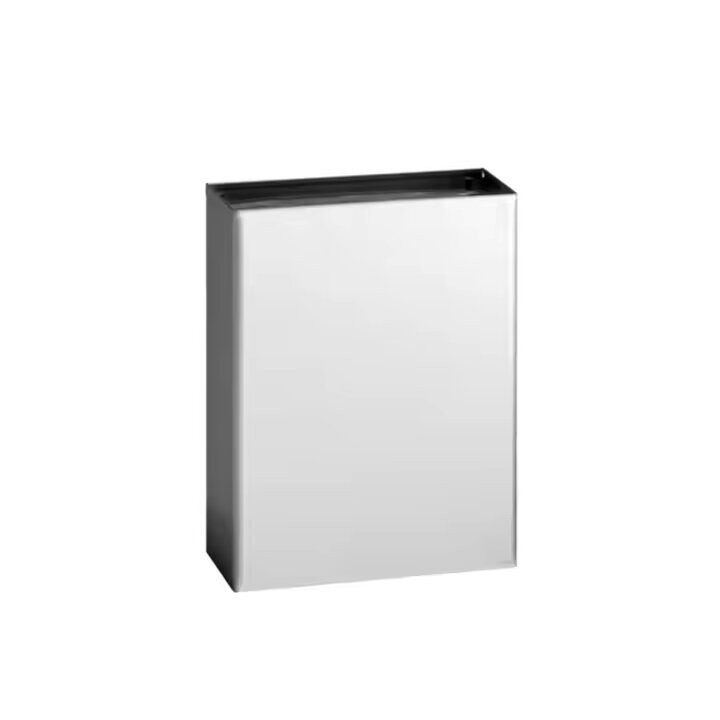 Урна настенная 24 л WisePro нержавеющая сталь хром / 77-50CH