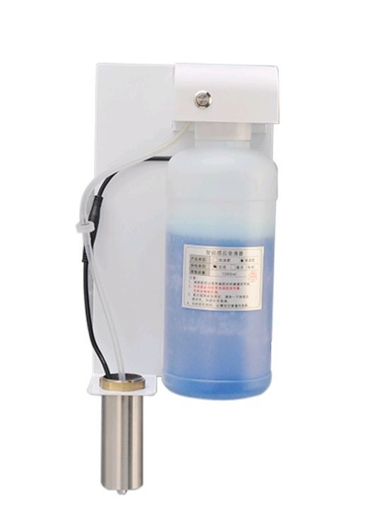 Встраиваемый дозатор жидкого мыла или пены автоматический (сенсорный) за зеркалом WisePro Нерж сталь / 78-10