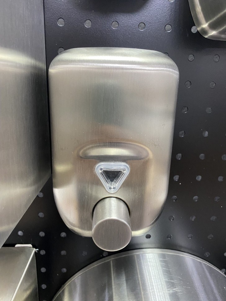 Дозатор для МЫЛА WisePro ZYQ82-Brushed Металл Матовая сталь 820 мл / 77-7