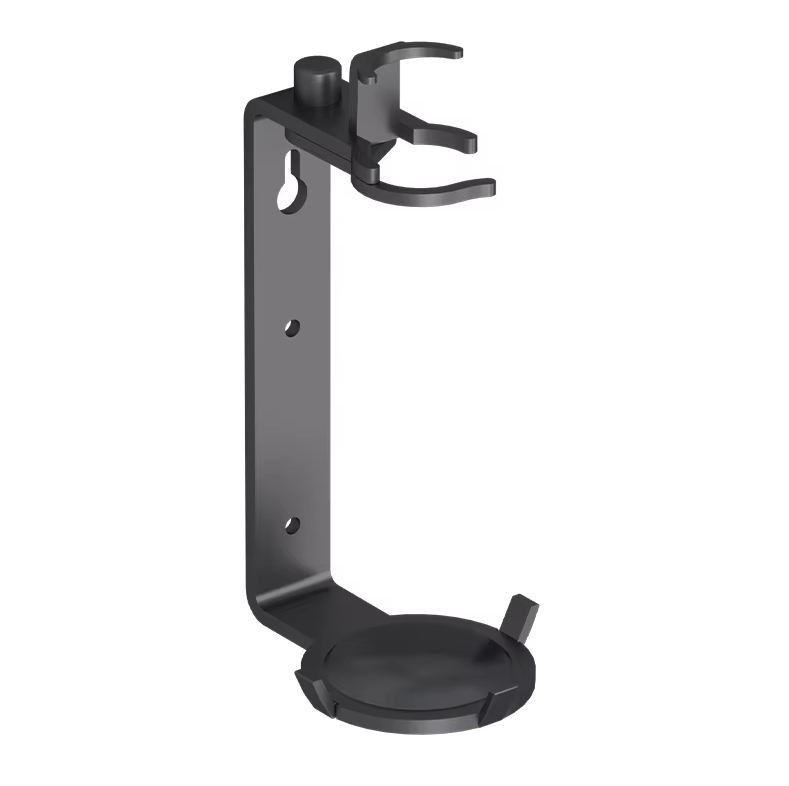 Держатель для флакона настенный с замком WisePro Черный / 77-52