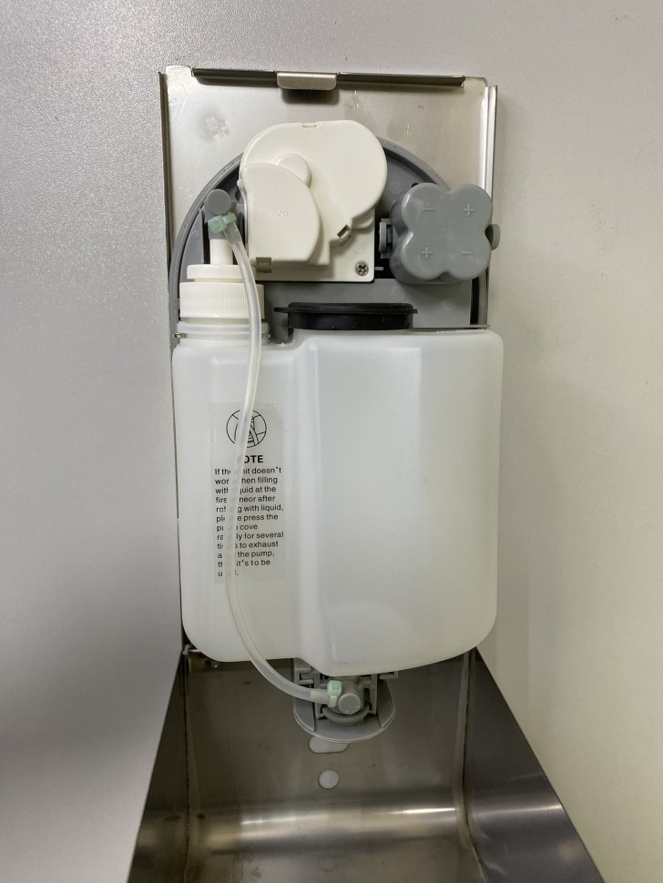 Дозатор для МЫЛА и ГЕЛЯ сенсорный WisePro ZYQ110K-R-Brushed Металл Матовая сталь 1100 мл / 77-9