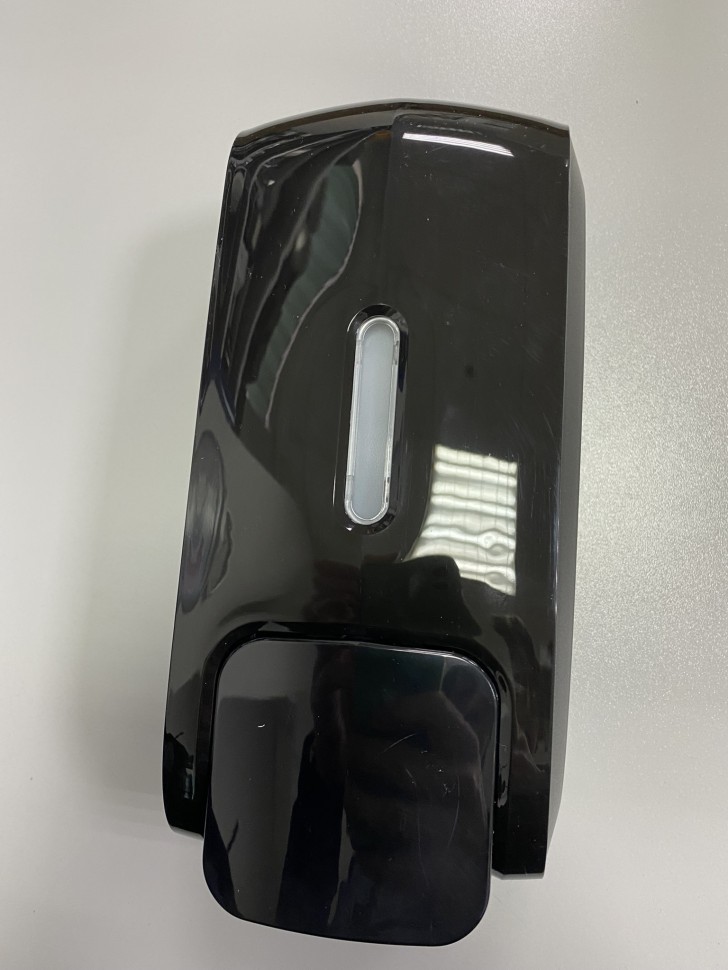 Дозатор для ПЕНЫ WisePro K210M-BF наливной механический 1000 мл, с регулировкой дозы, черный / 71025