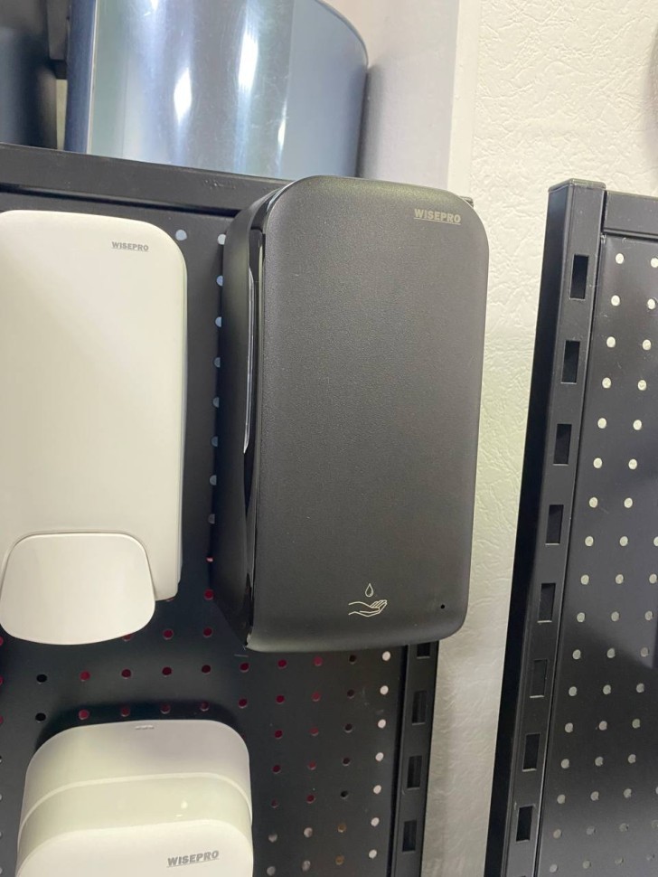 Дозатор для ПЕНЫ WisePro M240A-BF наливной автоматический 1000 мл, черный / 72120