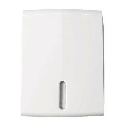 Диспенсер бумажных полотенец WisePro K630-W на 2 пачки V-сл пластик белый /  ...