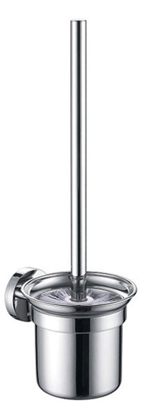 Ерш для унитаза настенный WisePro металл хром / 77-35