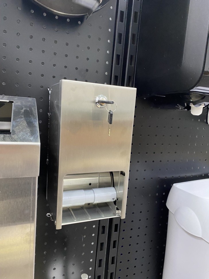 Диспенсер бытовой туалетной бумаги Метал Матовая сталь WisePro JZH210W / 77-10