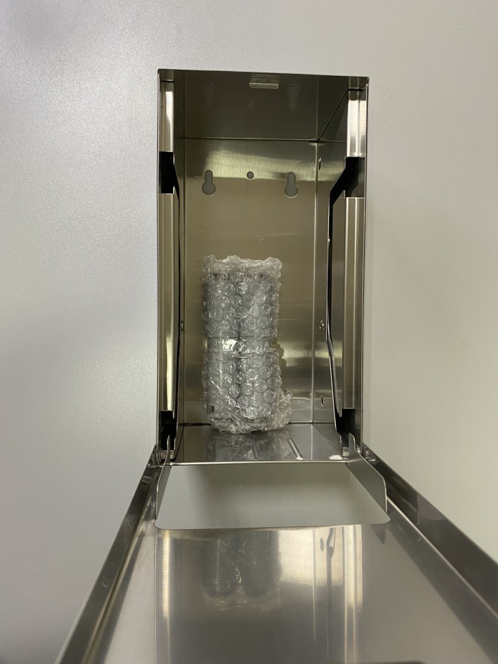 Диспенсер бытовой туалетной бумаги Метал Матовая сталь WisePro JZH210W / 77-10