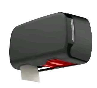 Диспенсер для для бытовых рулонов WisePro M6702-B черный / 72514