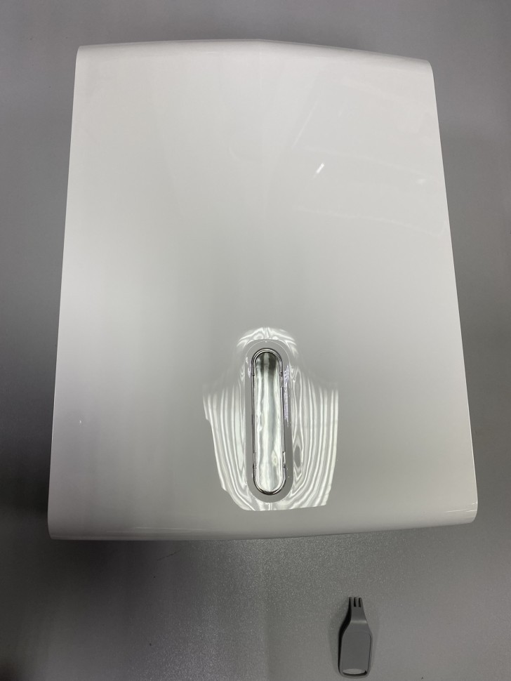 Диспенсер для листовой туалетной бумаги WisePro K650-W пластик белый / 71700