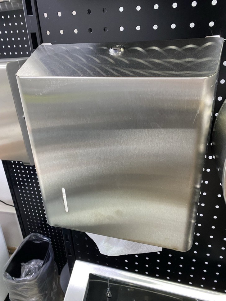 Диспенсер для полотенец Z-сл Металл Матовая сталь WisePro ZJH6W1-Brushed / 77-15