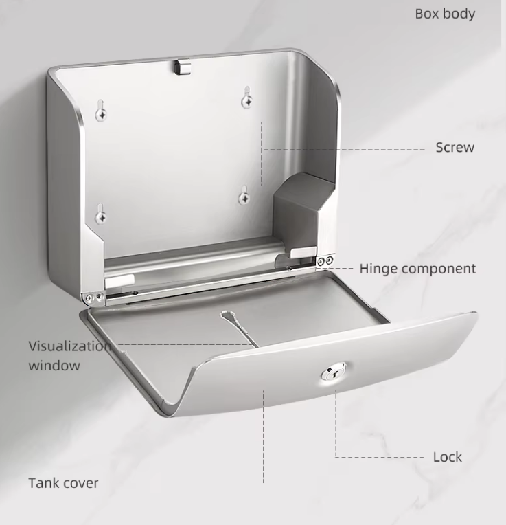 Диспенсер листовых полотенец Z-сл WisePro нерж сталь / 77-62
