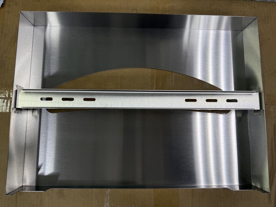 Диспенсер покрытий для унитаза 1/2 сложения WisePro металл матовая сталь / 77-36M