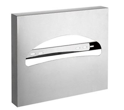 Диспенсер покрытий для унитаза 1/2 сложения WisePro металл хром / 77-36CH